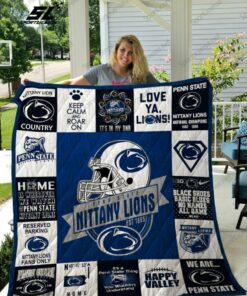 Ncaa Penn State Nittany Lions Quilt Blanket 538