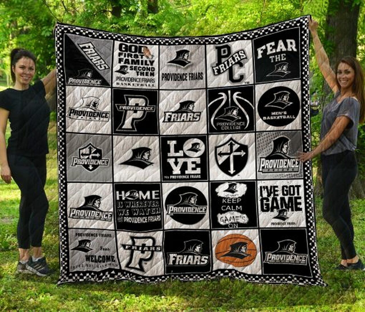 Ncaa Providence Friars Quilt Blanket 1228 Ncaa Providence Friars Quilt Blanket 1228