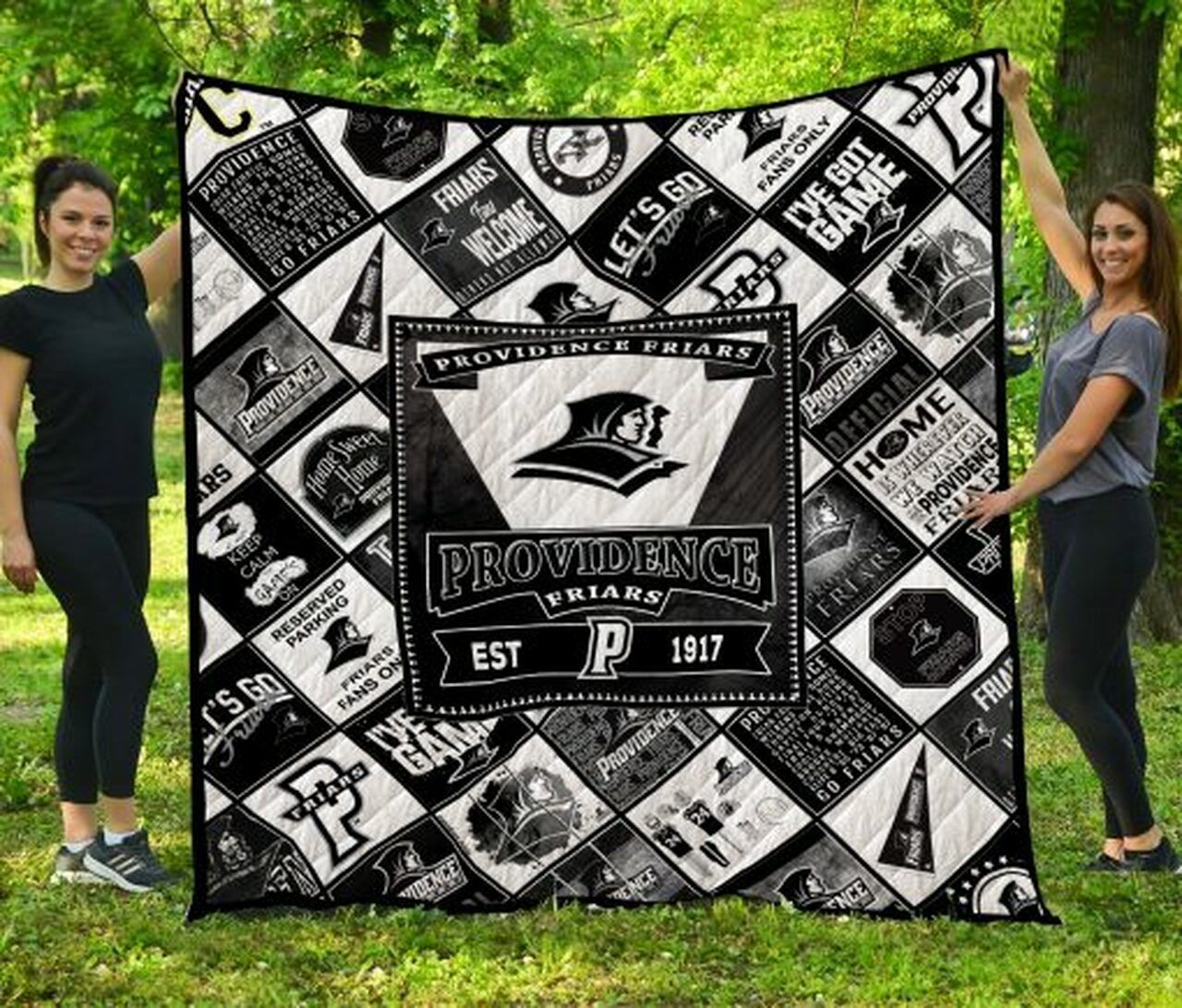 Ncaa Providence Friars Quilt Blanket 1229 Ncaa Providence Friars Quilt Blanket 1229