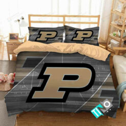 Ncaa Purdue Boilermakers 1 Logo N 3d Duvet Cover Bedding Sets