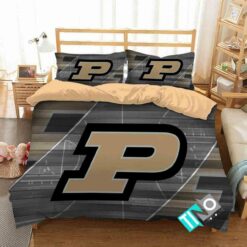 Ncaa Purdue Boilermakers 1 Logo N 3d Personalized Customizedbedding Sets Duvet Cover Bedroom Set Bedset Bedlinen