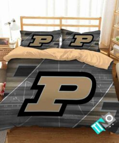 Ncaa Purdue Boilermakers 1 Logo N 3d Personalized Customizedbedding Sets Duvet Cover Bedroom Set Bedset Bedlinen