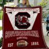 Ncaa South Carolina Gamecocks Quilt Blanket 1011