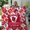 Ncaa St Johns Red Storm Quilt Blanket 1234