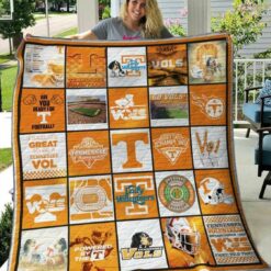 Ncaa Tennessee Volunteers Quilt Blanket 1014