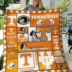 Ncaa Tennessee Volunteers Quilt Blanket 1015