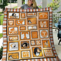 Ncaa Tennessee Volunteers Quilt Blanket 1016