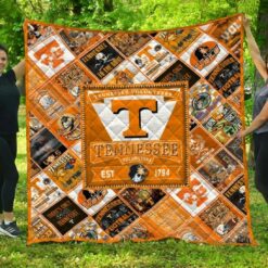 Ncaa Tennessee Volunteers Quilt Blanket 1023
