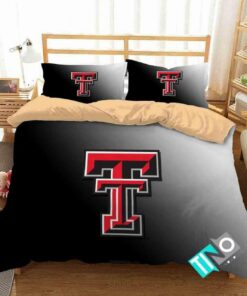 Ncaa Texas Tech Red Raiders 1 Logo N 3d Personalizedcustomized Bedding Sets Duvet Cover Bedroom Set Bedset Bedlinen