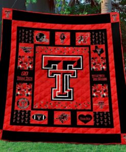 Ncaa Texas Tech Red Raiders Quilt Blanket 400