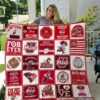 Ncaa Umass Minutemen Quilt Blanket 1177