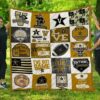 Ncaa Vanderbilt Commodores Quilt Blanket 1048