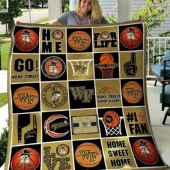 Ncaa Wake Forest Demon Deacons Quilt Blanket 274