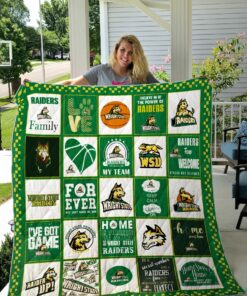 Ncaa Wright State Raiders Quilt Blanket 1281