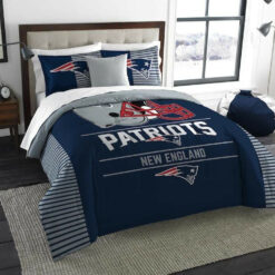 New England Patriots Bedding Set (duvet Cover & Pillow Cases)