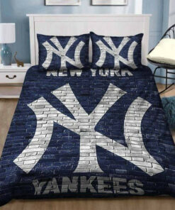 New York Yankees Duvet Cover Bedding Set Ver 2