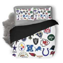 Nfl #68 Duvet Cover Bedding Set
