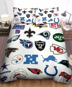 Nfl Bed Sheets Duvet Cover Bedding Sets