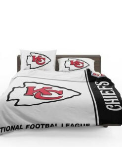 Nfl Kansas City Chiefs 3d Customize Bedding Set Duvet Coverbedroom Set