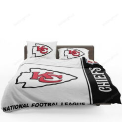 Nfl Kansas City Chiefs 3d Duvet Cover Bedding Set