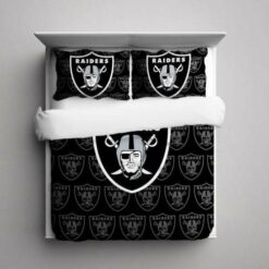 Nfl Oakland Raiders #01 3d Customize Bedding Set Duvet Coverset Bedroom Set