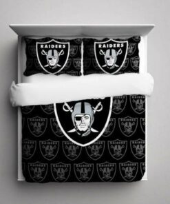 Nfl Oakland Raiders #01 3d Customize Bedding Set Duvet Coverset Bedroom Set