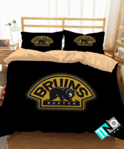 Nhl Boston Bruins 1 Logo 3d Personalized Customized Beddingsets Duvet Cover Bedroom Set Bedset Bedlinen V