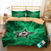 Nhl Dallas Stars 2 Logo 3d Personalized Customized Beddingsets Duvet Cover Bedroom Set Bedset Bedlinen V