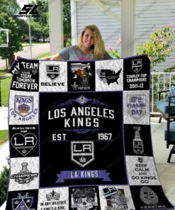 Nhl Los Angeles Kings 17 Quilt Blanket