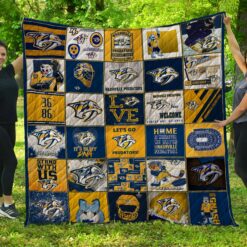 Nhl Nashville Predators Quilt Blanket