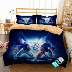 Nhl New York Rangers 3 Logo 3d Personalized Customizedbedding Sets Duvet Cover Bedroom Set Bedset Bedlinen N