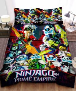 Ninjago Prime Empire Digital Art Bed Sheets Duvet Cover Bedding Sets