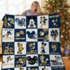 Notre Dame Fighting Irish Disney Quilt Blanket
