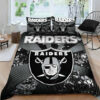 Oakland Raiders B091093 Bedding Set (duvet Cover & Pillow Cases)