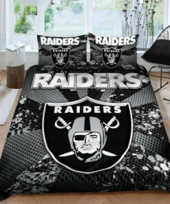 Oakland Raiders B091093 Bedding Set (duvet Cover & Pillow Cases)