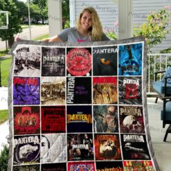 Pantera Albums Cover Poster Quilt Blanket Ver 2