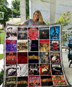 Pantera Albums Cover Poster Quilt Blanket Ver 2