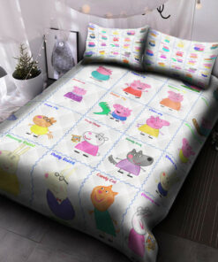 Peppa Pig Quilt Bed Set