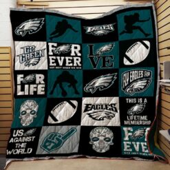Philadelphia Eagles 01 Quilt Blanket