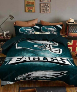 Philadelphia Eagles Bedding Set Sleepy Halloween (duvet Cover & Pillow Cases)