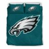 Philadelphia Eagles Duvet Cover Bedding Set
