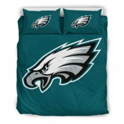 Philadelphia Eagles Duvet Cover Bedding Set