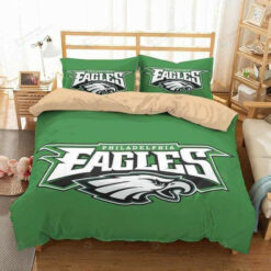 Philadelphia Eagles Logo Bedding Set (duvet Cover & Pillow Cases)