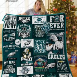 Philadelphia Eagles Lx Quilt Blanket
