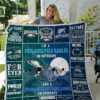 Philadelphia Eagles Penn State Mittany Lions Quilt Blanket