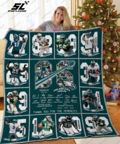 Philadelphia Eagles Quilt Blanket 03