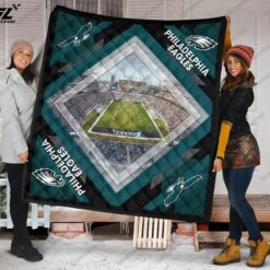 Philadelphia Eagles Stadium Quilt Blanket