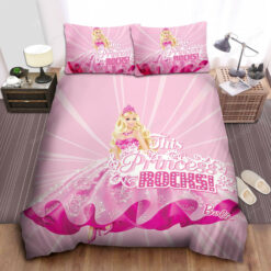 Pink Barbie Bed Sheets Duvet Cover Bedding Sets