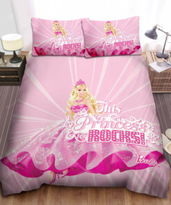 Pink Barbie Bed Sheets Duvet Cover Bedding Sets