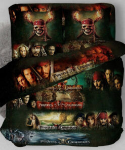 Pirates Of The Caribbean Series Season Bedding Set